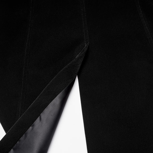 Goth tailcoat men's vest