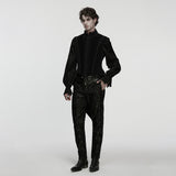 Goth tailcoat men's vest