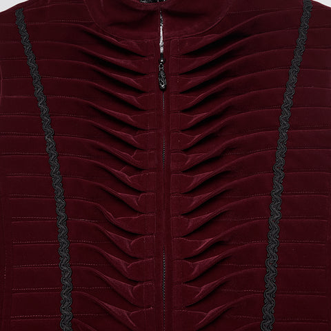 Goth tailcoat men's vest
