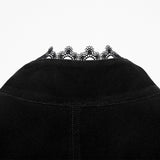 Goth tailcoat men's vest