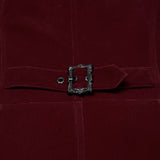 Goth tailcoat men's vest