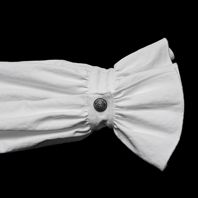 Goth 3D pleated shirt