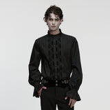 Goth 3D pleated shirt
