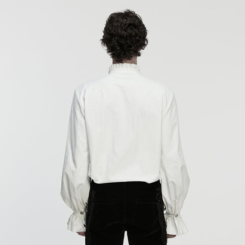 Goth 3D pleated shirt