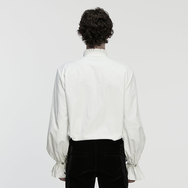 Goth 3D pleated shirt