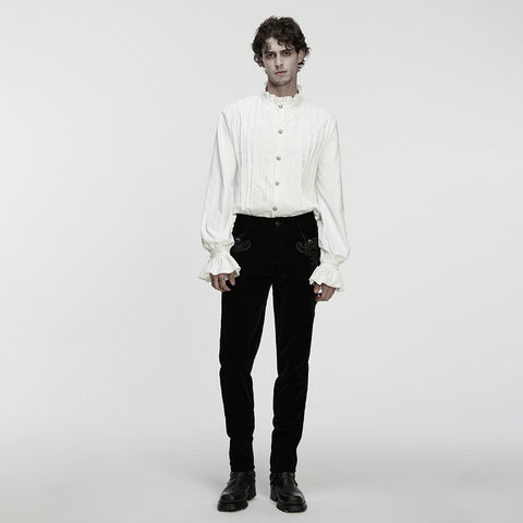 Goth 3D pleated shirt