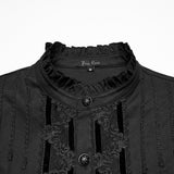 Goth 3D pleated shirt
