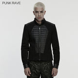 Punk military style coffin jacket