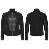 Punk military style coffin jacket