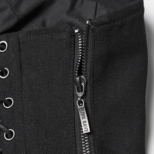 Punk Pleated Tube Top