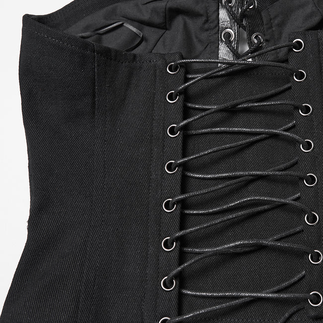 Punk Pleated Tube Top