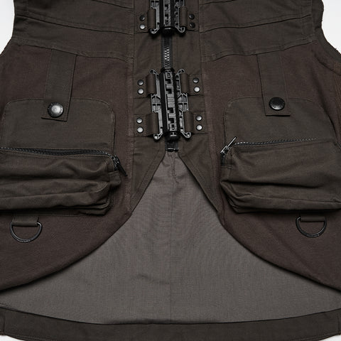 Punk hardcore wasteland men's vest