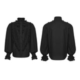 Goth Palace Men's Lace Shirt