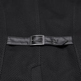 Punk asymmetrical fake two-piece vest