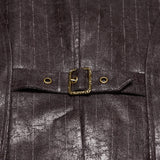 Steampunk asymmetric vest