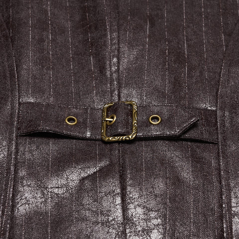 Steampunk asymmetric vest