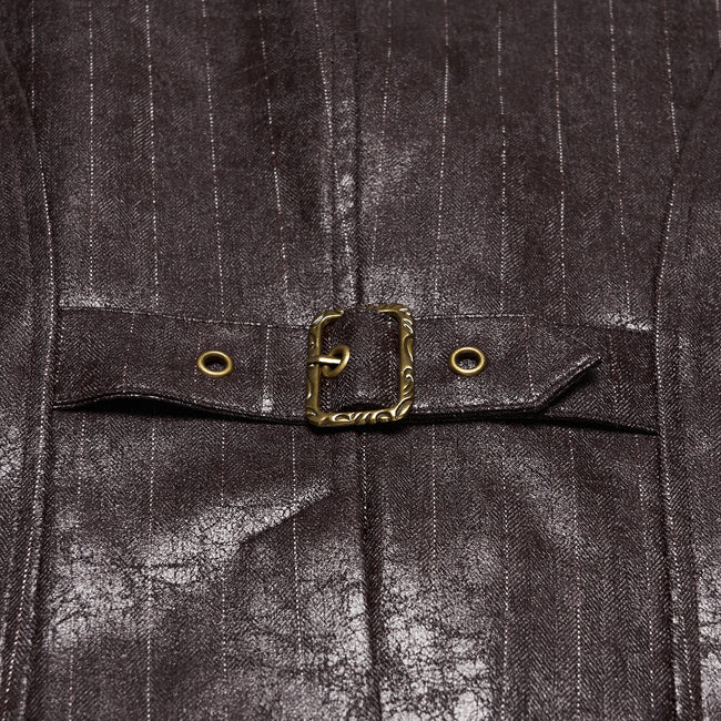 Steampunk asymmetric vest