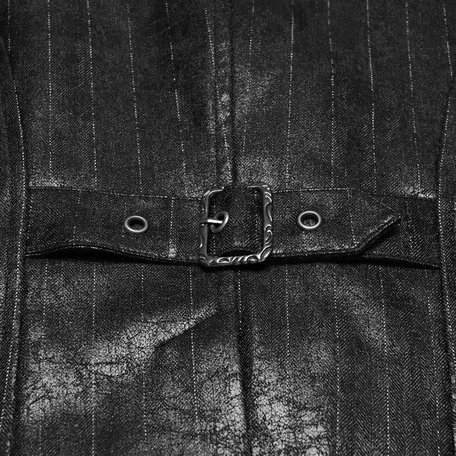 Steampunk asymmetric vest