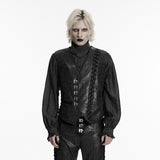 Steampunk asymmetric vest