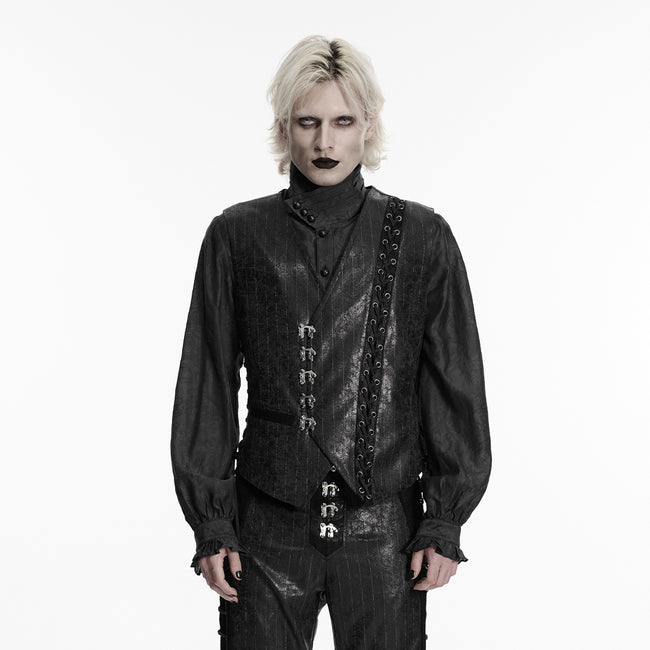 Steampunk asymmetric vest