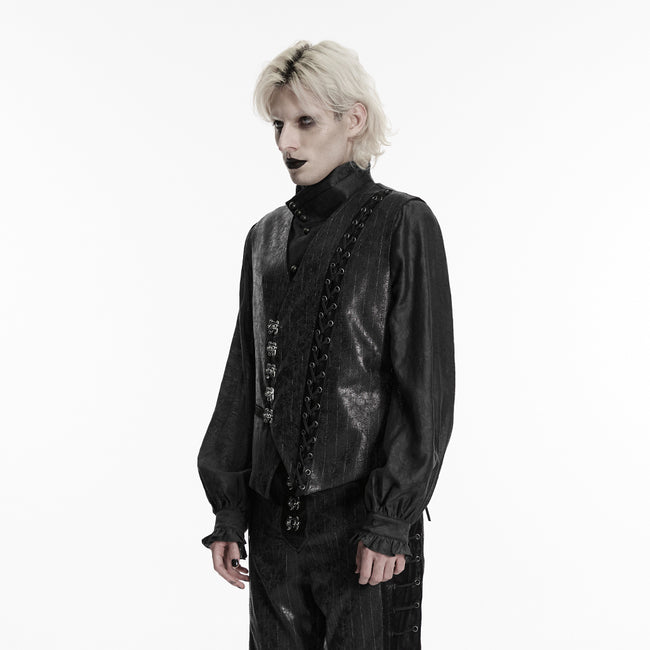 Steampunk asymmetric vest