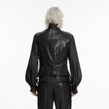 Steampunk asymmetric vest
