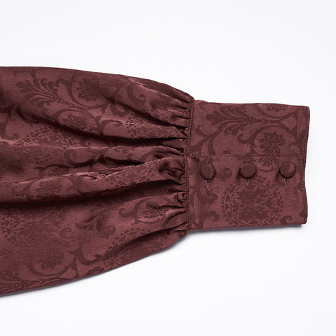Gorgeous Gothic Embroidered Shirt For Men