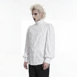 Gorgeous Gothic Embroidered Shirt For Men
