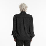 Gorgeous Gothic Embroidered Shirt For Men