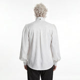 Gorgeous Gothic Embroidered Shirt For Men