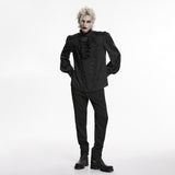 Gorgeous Gothic Embroidered Shirt For Men
