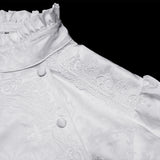 Gorgeous Gothic Embroidered Shirt For Men