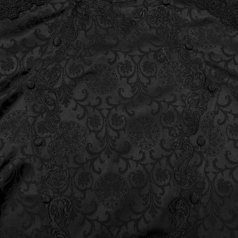 Gorgeous Gothic Embroidered Shirt For Men