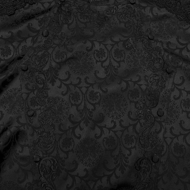 Gorgeous Gothic Embroidered Shirt For Men