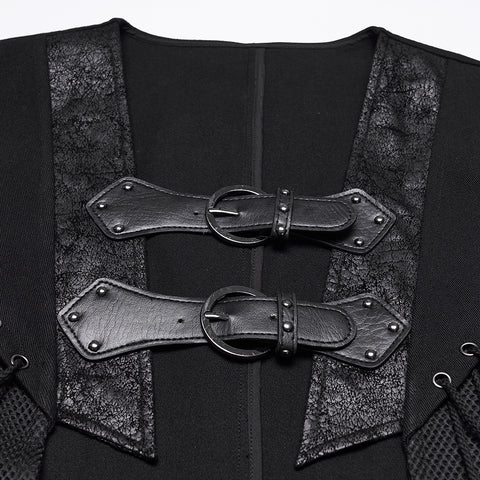 Punk open structure vest