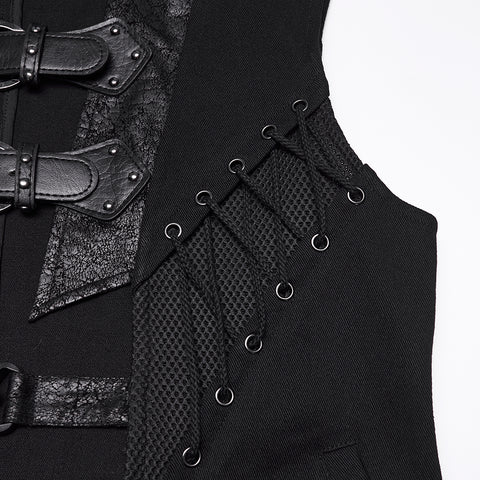 Punk open structure vest