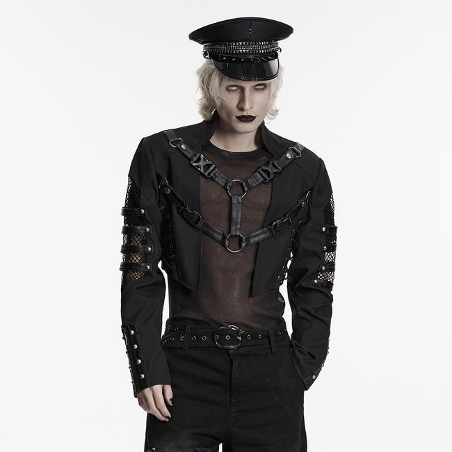 Punk savage cropped jacket