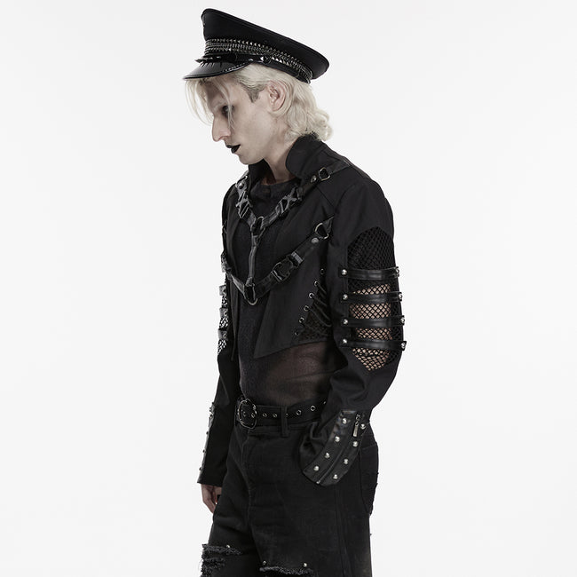 Punk savage cropped jacket