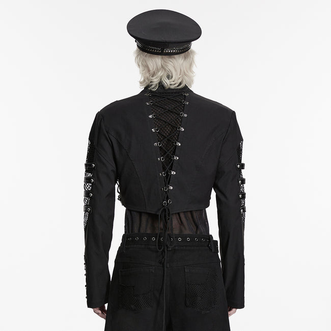 Punk savage cropped jacket