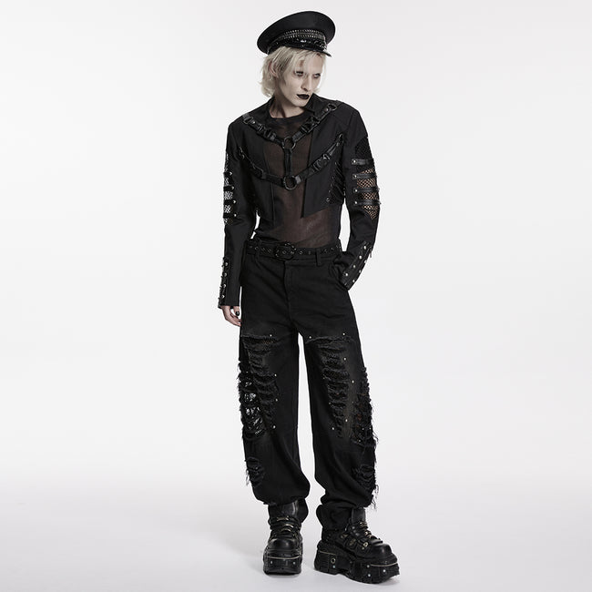 Punk savage cropped jacket
