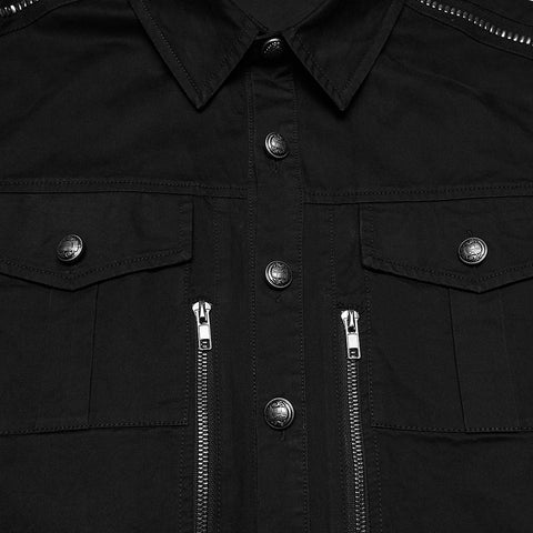 Handsome punk shirt