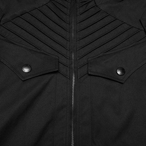 Dark functional jacket