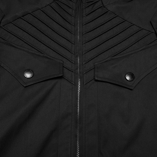 Dark functional jacket