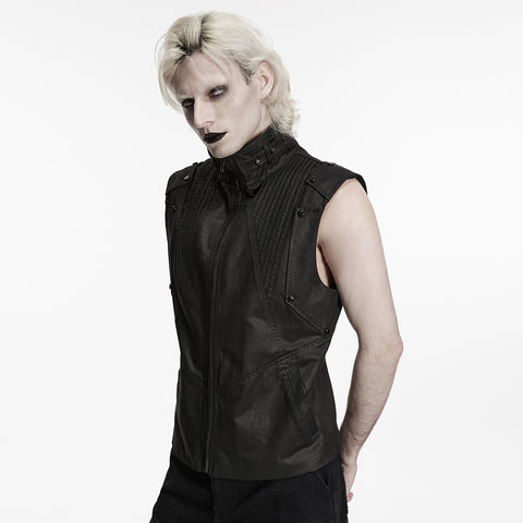 Dark Sleeveless functional vest