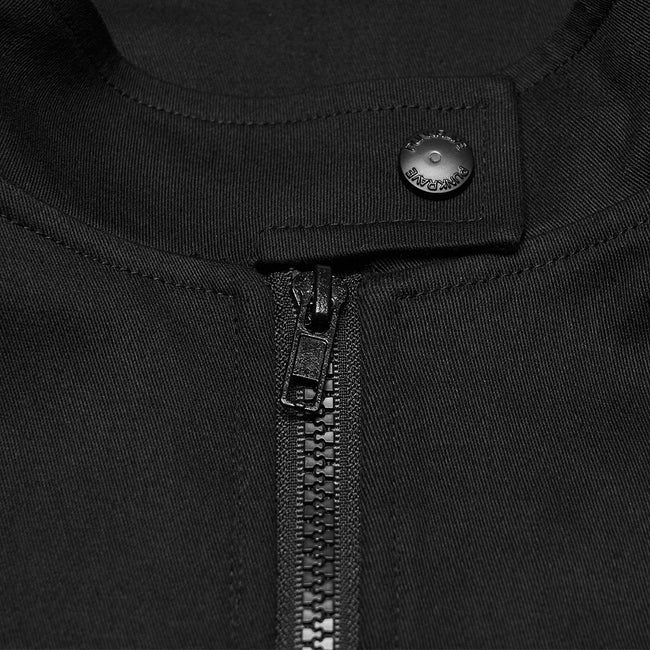 Stand up collar Cyberpunk vest with Shoulder rivets