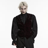 Goth Retro Velvet Waistcoat