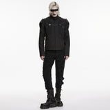 Punk Functional Future Armor Coat