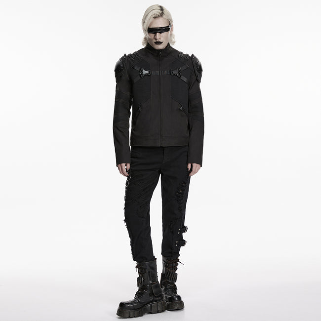 Punk Functional Future Armor Coat