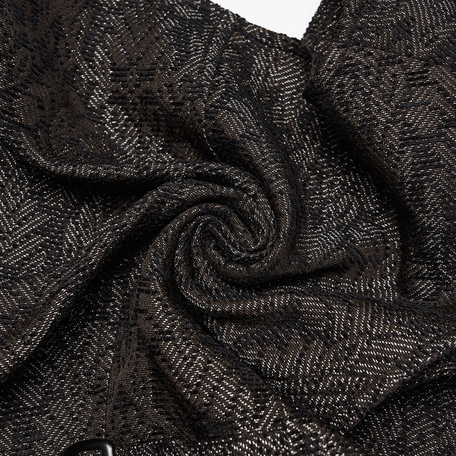 Goth Retro Jacquard Waistcoat