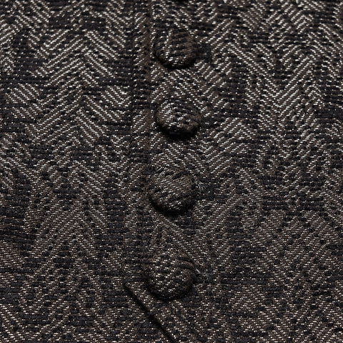 Goth Retro Jacquard Waistcoat